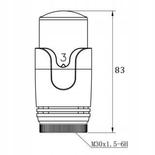 Głowica Biała Diamond model 404B