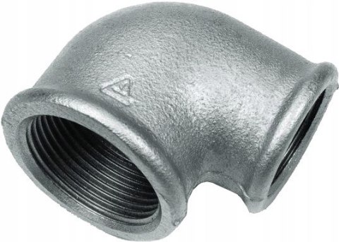 Kolano redukcyjne żeliwo ocynk 1" x 3/4" Kolano redukcyjne żeliwo ocynk 1" x 3/4"