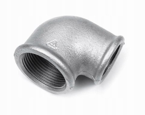 Kolano redukcyjne żeliwo ocynk 1" x 3/4" Kolano redukcyjne żeliwo ocynk 1" x 3/4"