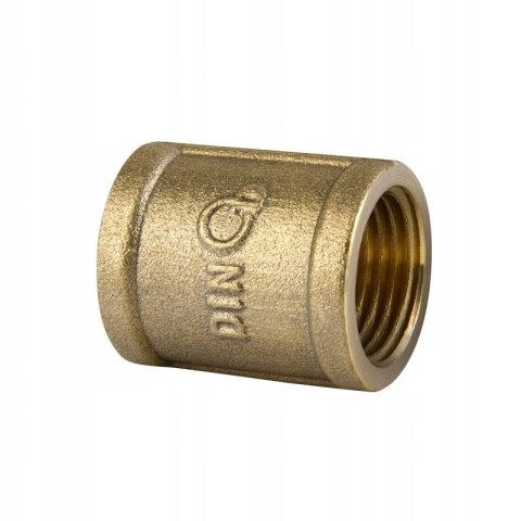 Mufa Złączka mosiądz 1 1/2" DN40 Mufa Złączka mosiądz 1 1/2" DN40