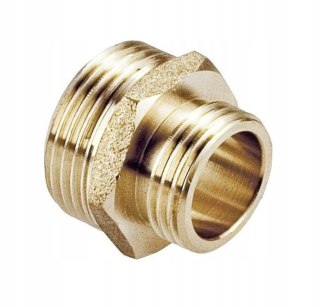 Nypel redukcyjny Złączka mosiężna 1 1/4" x 1" GZ/GZ