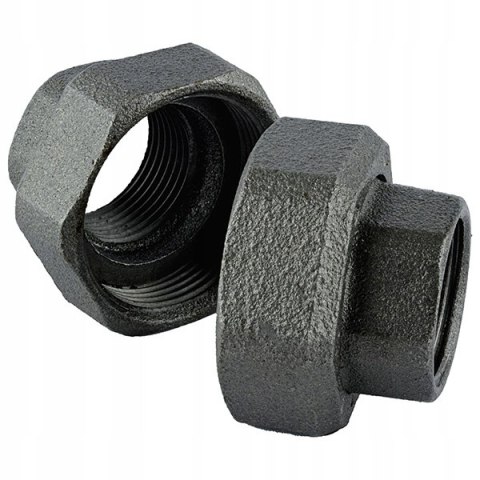 Półśrubunek żeliwo do pompy 1 1/2" x 1" z uszcelkami (2szt ) Półśrubunek żeliwo do pompy 1 1/2" x 1" z uszcelkami (2szt )