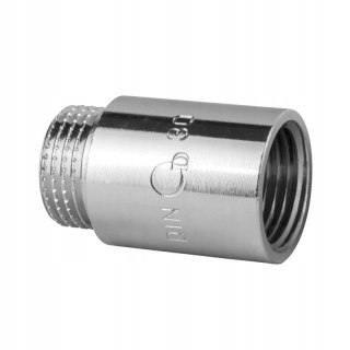 Przedłużka chrom złączka 1/2" x 15mm