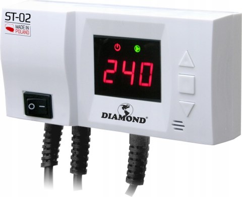 STEROWNIK POMPY C.O.LED DIAMOND / KG ELEKTRONIK ST-02 (CS-07)