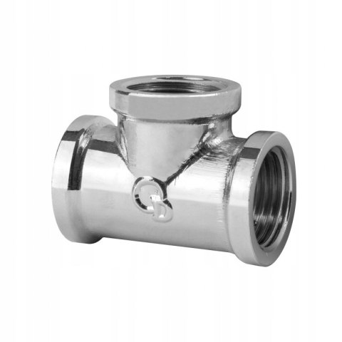 Trójnik chrom 3/8" DN10 Trójnik chrom 3/8" DN10