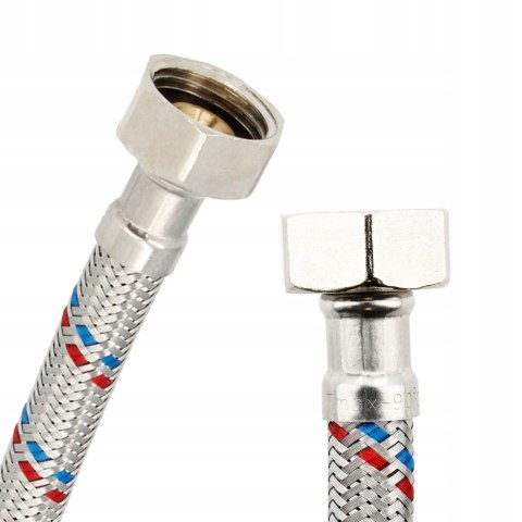 Wężyk przyłączeniowy elastyczny 1/2" x 1/2" 20cm Wężyk przyłączeniowy elastyczny 1/2" x 1/2" 20cm