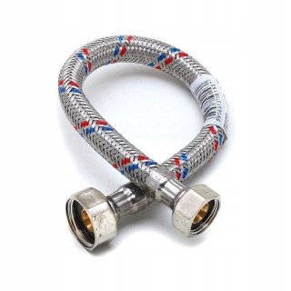 Wężyk przyłączeniowy elastyczny 1/2" x 1/2" 70cm