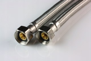Wężyk przyłączeniowy elastyczny 1/2" x 1/2" 90cm