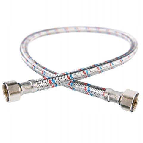 Wężyk przyłączeniowy elastyczny 3/8" x 3/8" 60cm Wężyk przyłączeniowy elastyczny 3/8" x 3/8" 60cm
