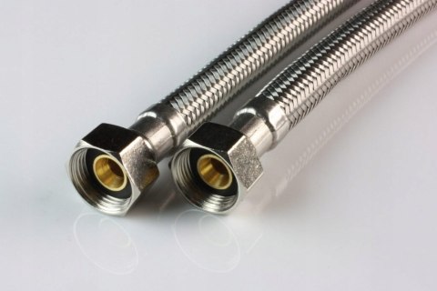Wężyk przyłączeniowy elastyczny 3/8" x 3/8" 60cm Wężyk przyłączeniowy elastyczny 3/8" x 3/8" 60cm