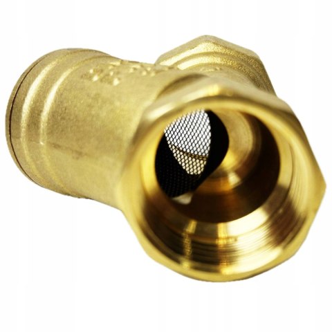 Filtr skośny siatkowy wodny mosiężny 3/4" DN20