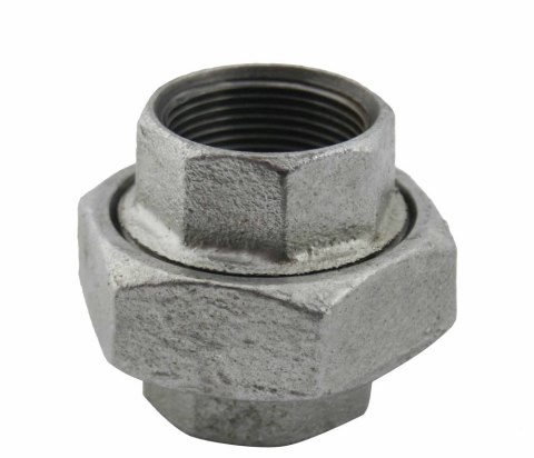 Holender śrubunek dwuzłączka ocynk 1/2" DN15 Holender śrubunek dwuzłączka ocynk 1/2" DN15