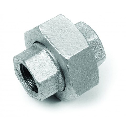 Holender śrubunek dwuzłączka ocynk 1/2" DN15 Holender śrubunek dwuzłączka ocynk 1/2" DN15
