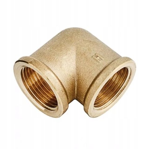 Kolanko mosiężne 1/2" gwinty wewnętrzne Kolanko mosiężne 1/2" gwinty wewnętrzne