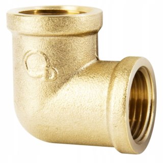Kolano mosiężne 3/4" DN20 gwinty wewnętrzne