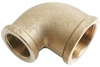 Kolano mosiężne redukcyjne 3/4" x 1/2"