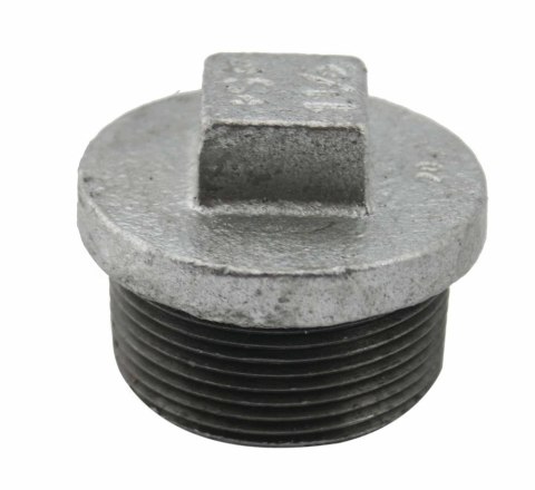 Korek żeliwo ocynk z obrzeżem GZ 3/4" DN20 Korek żeliwo ocynk z obrzeżem GZ 3/4" DN20