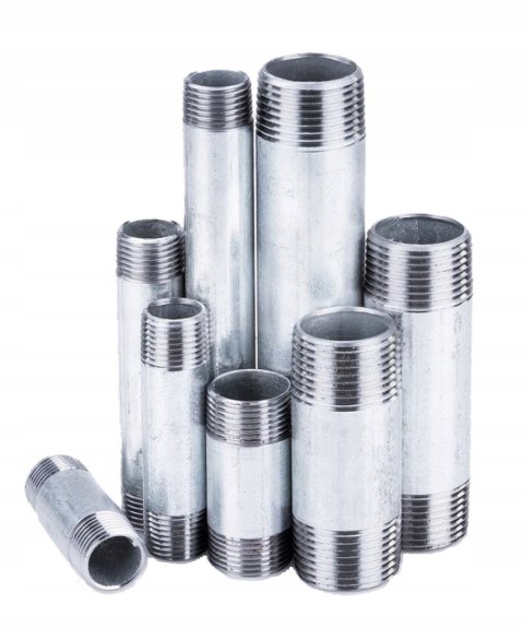 Króciec sztucer łącznik złączka ocynk 1/2" x 400mm Króciec sztucer łącznik złączka ocynk 1/2" x 400mm