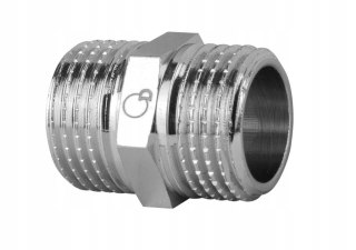 Nypel chrom 3/4" łącznik chromowany DN20