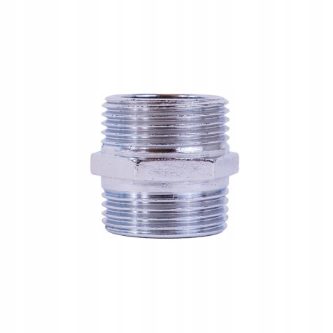 Nypel chrom 3/8 łącznik chromowany DN10 Nypel chrom 3/8 łącznik chromowany DN10