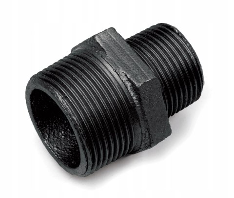 Nypel czarny redukcyjny żeliwo złączka GZ/GZ 1x3/4" Nypel czarny redukcyjny żeliwo złączka GZ/GZ 1x3/4"