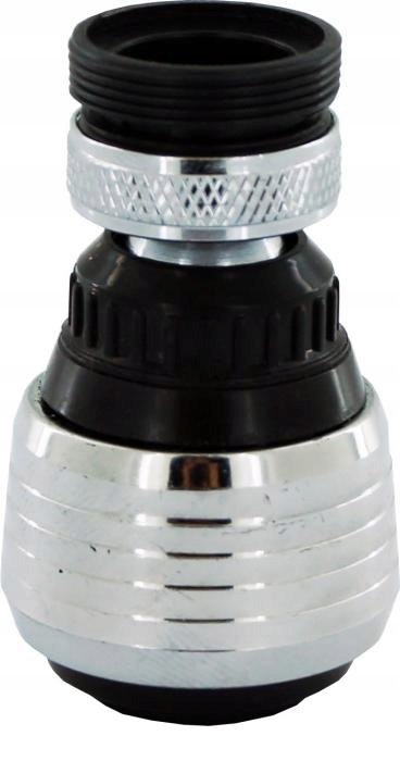 Perlator z gwintem wewnętrznym M22x1 czarny/chrom Perlator z gwintem wewnętrznym M22x1 czarny/chrom
