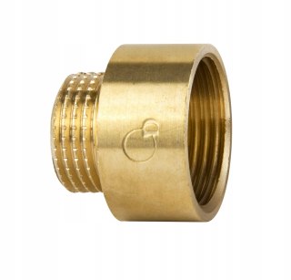 Przedłużka redukcyjna mosiężna GW 3/4" x GZ 1/2"