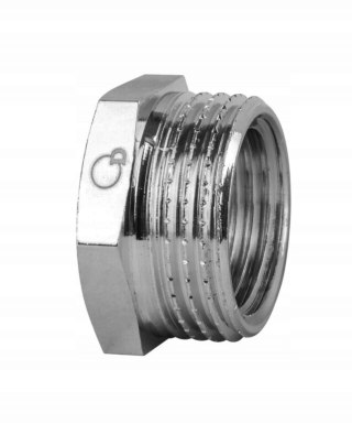 Redukcja chrom GZ 1/2" x GW 3/8"