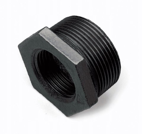 Redukcja czarna żeliwna GZ 1" x GW 3/4"