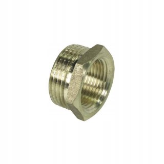 Redukcja mosiężna GZ 1" x GW 1/2"