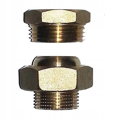 Śrubunek mosiężny prosty docier stożek 1 1/4" DN32 5/4" Śrubunek mosiężny prosty docier stożek 1 1/4" DN32 5/4"