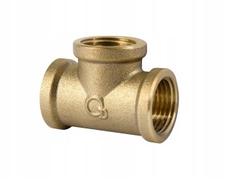 Trójnik mosiądz 3/4" DN20