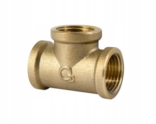 Trójnik mosiężny 3/8" DN10