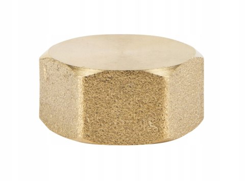 Zaślepka mosiądz 1/2" DN15 Zaślepka mosiądz 1/2" DN15