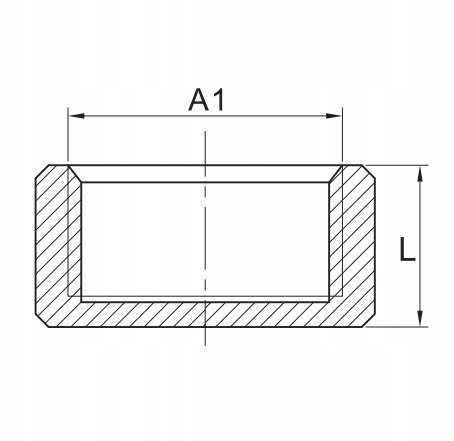 Zaślepka mosiądz 3/4" DN20 Zaślepka mosiądz 3/4" DN20