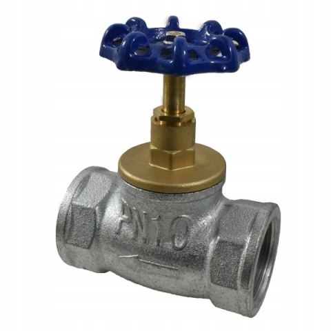 Zawór grzybkowy żeliwny ocynkowany 3/4" DN20