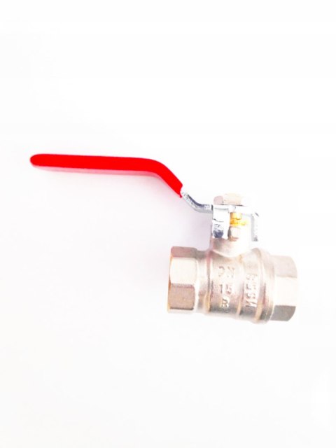 Zawór kurek kulowy 1/2'' DN15 z rączką i dławikiem mocny Zawór kurek kulowy 1/2'' DN15 z rączką i dławikiem mocny