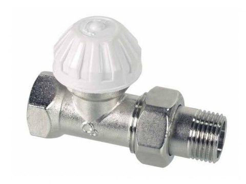 Zawór termostatyczny prosty 1/2" z nastawą wstępną Zawór termostatyczny prosty 1/2" z nastawą wstępną