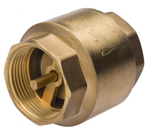 Zawór zwrotny z trzpieniem i grzybkiem mosiężnym 1/2" DN15 Zawór zwrotny z trzpieniem i grzybkiem mosiężnym 1/2" DN15