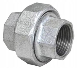 Złączka Holender śrubunek żeliwo ocynk z uszczelką 1 1/2" DN40