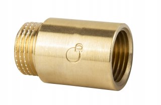 Przedłużka mosiężna 3/4" x 25mm