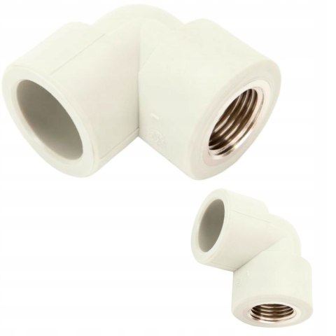 Kolanko PP do zgrzewania 25mm/3/4" gwint wewnętrzny Kolanko PP do zgrzewania 25mm/3/4" gwint wewnętrzny