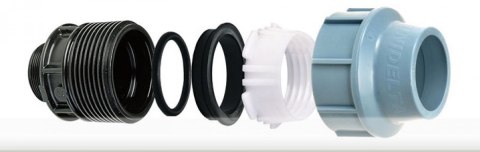 Kolano PE 25mm x 1/2" Gwint wewnętrzny Unidelta Kolano PE 25mm x 1/2" Gwint wewnętrzny Unidelta