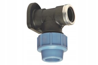 Kolano naścienne PE Unidelta 25 mm x 3/4" GW