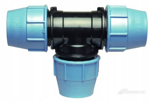 Trójnik PE 25mm x GZ 1/2" x 25mm Unidelta Trójnik PE 25mm x GZ 1/2" x 25mm Unidelta