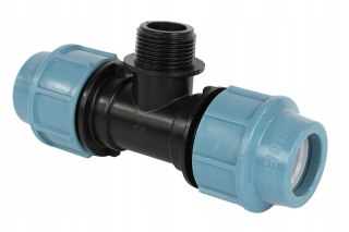 Trójnik PE 32mm x GZ 3/4" x 32mm Unidelta