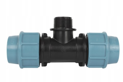 Trójnik PE 32mm x GZ 3/4" x 32mm Unidelta Trójnik PE 32mm x GZ 3/4" x 32mm Unidelta