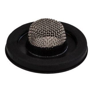 Uszczelka gumowa z sitkiem do wężyka 1/2'' (19x9,5x3mm)