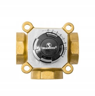 Zawór regulacyjny 3-drogowy 3/4" DN20