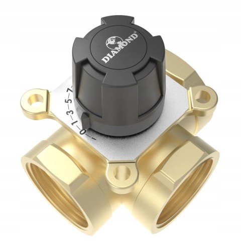 Zawór regulacyjny 3-drogowy 3/4" DN20 Zawór regulacyjny 3-drogowy 3/4" DN20